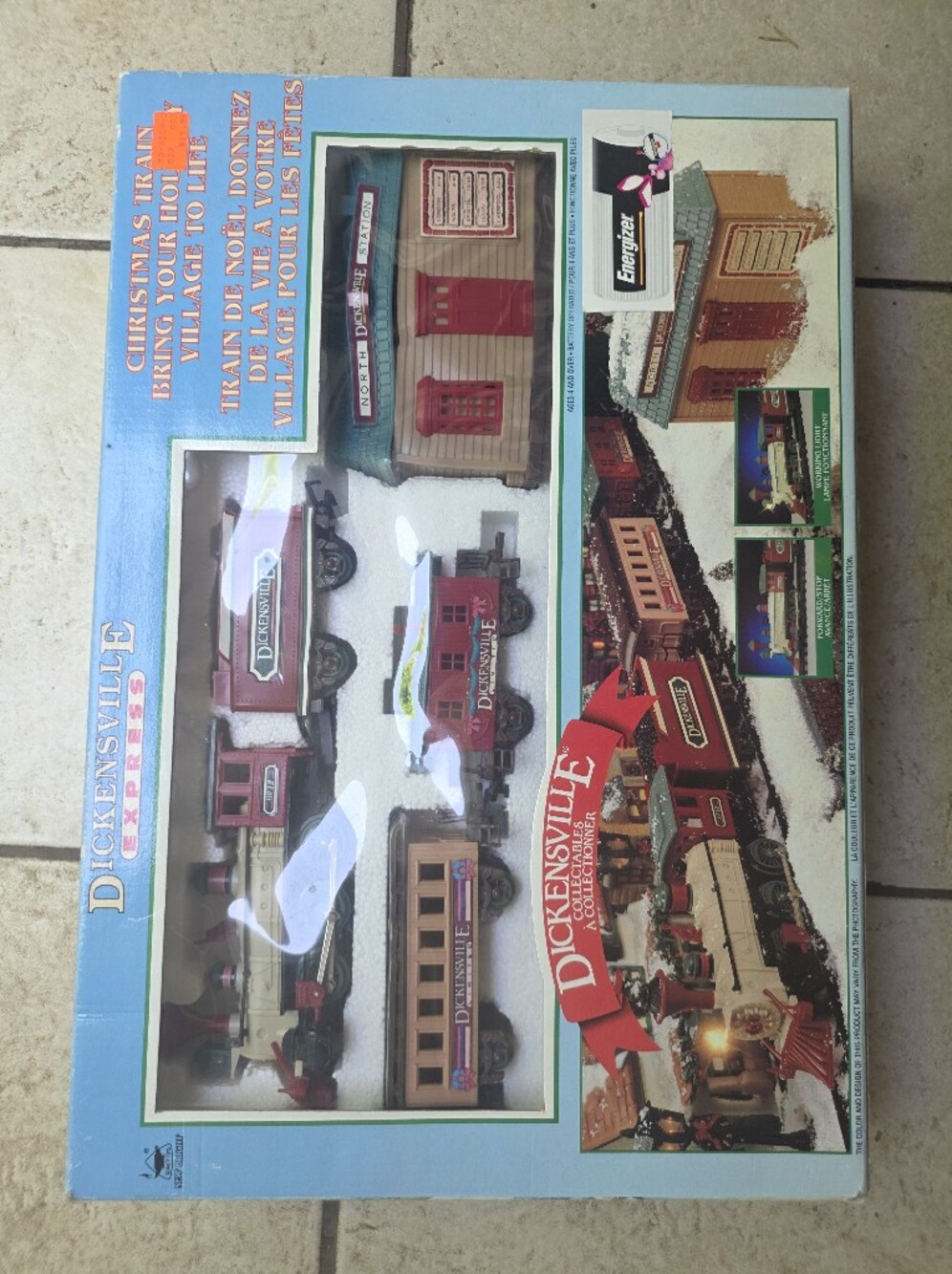 Dickensville Express Christmas o. 171LCTC 1995 Vintage Set